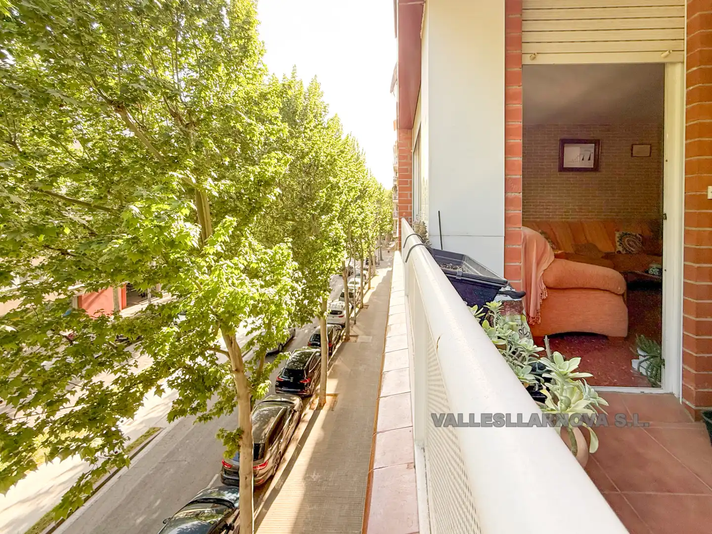 Balcony of Flat for sale in Mollet del Vallès  with Air Conditioner and Heating