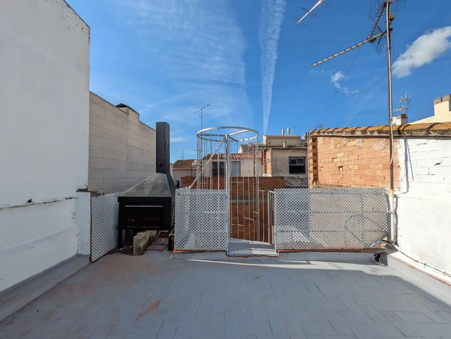 Terrassa de Casa adosada en venda en Centre