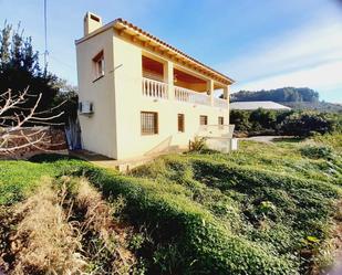 Exterior view of House or chalet to rent in Callosa d'En Sarrià  with Air Conditioner, Private garden and Terrace