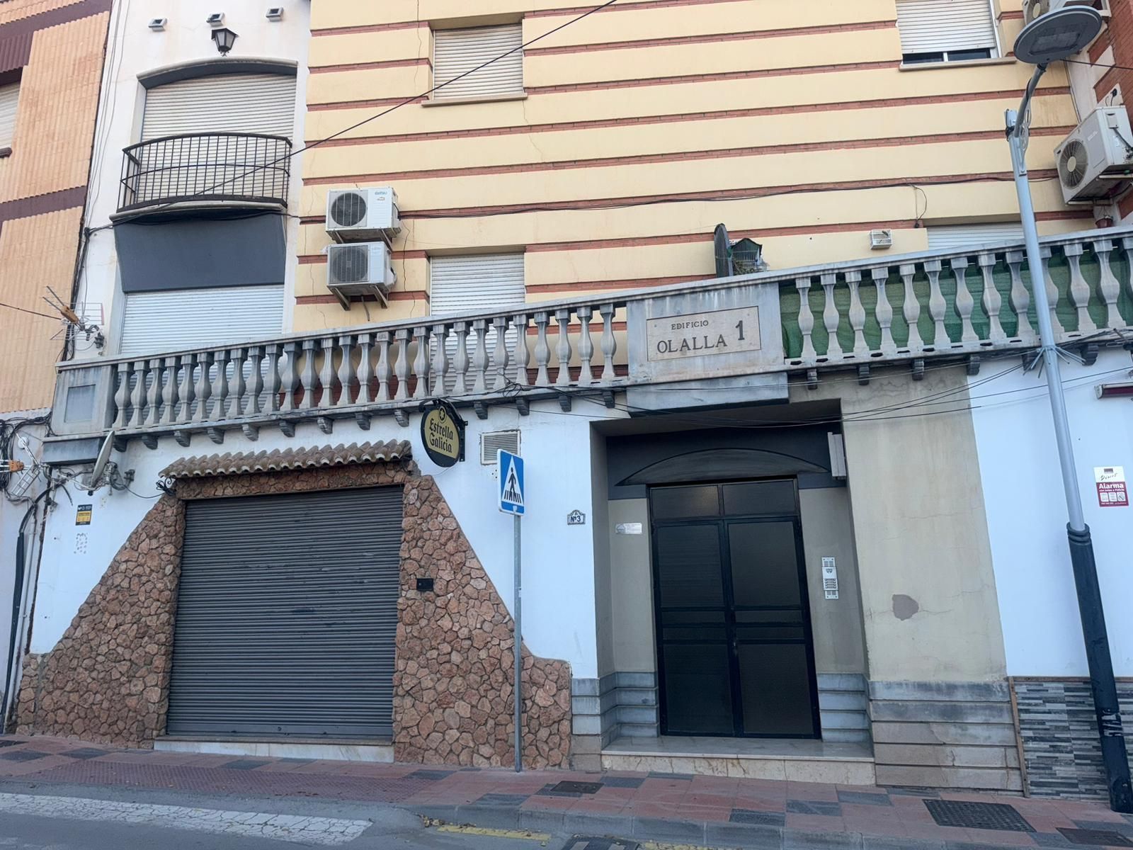 Exterior view of Flat for sale in Benalúa  with Air Conditioner