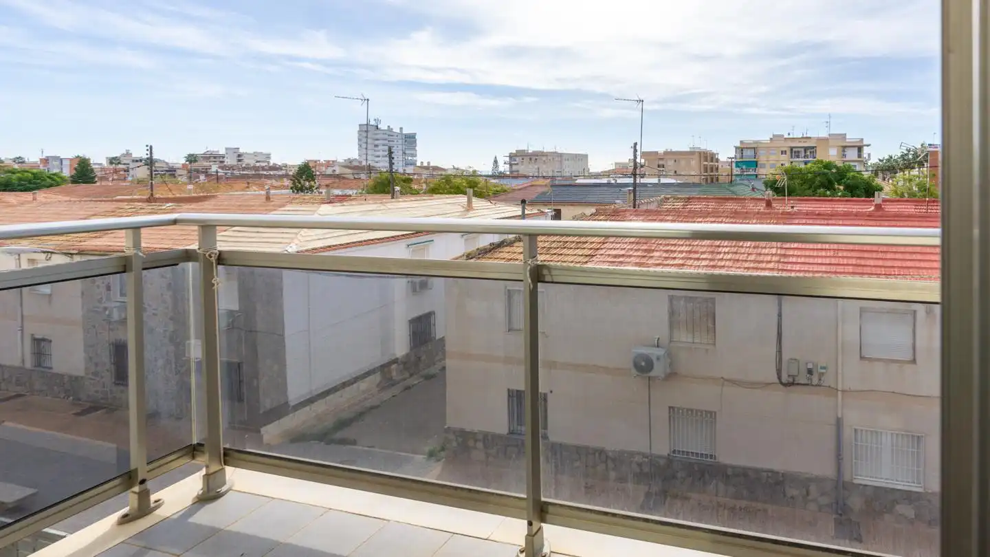 Terrasse von Wohnung zum Verkauf in Santa Pola mit Klimaanlage, Terrasse und Schwimmbad