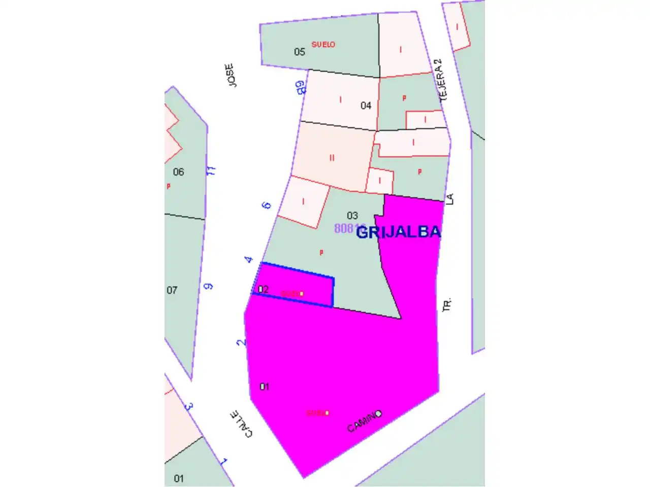 Terreno en venta en Grijalba