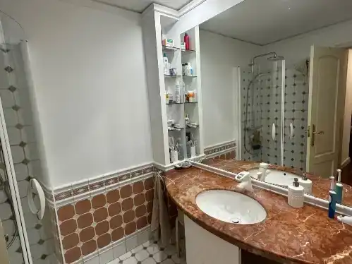 Bany de Pis de lloguer en Valladolid amb Aire condicionat, Jardí privat i Parquet