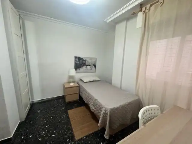 Schlafzimmer von Wohnung zur Miete in Alcoy / Alcoi mit Heizung, Terrasse und Möbliert