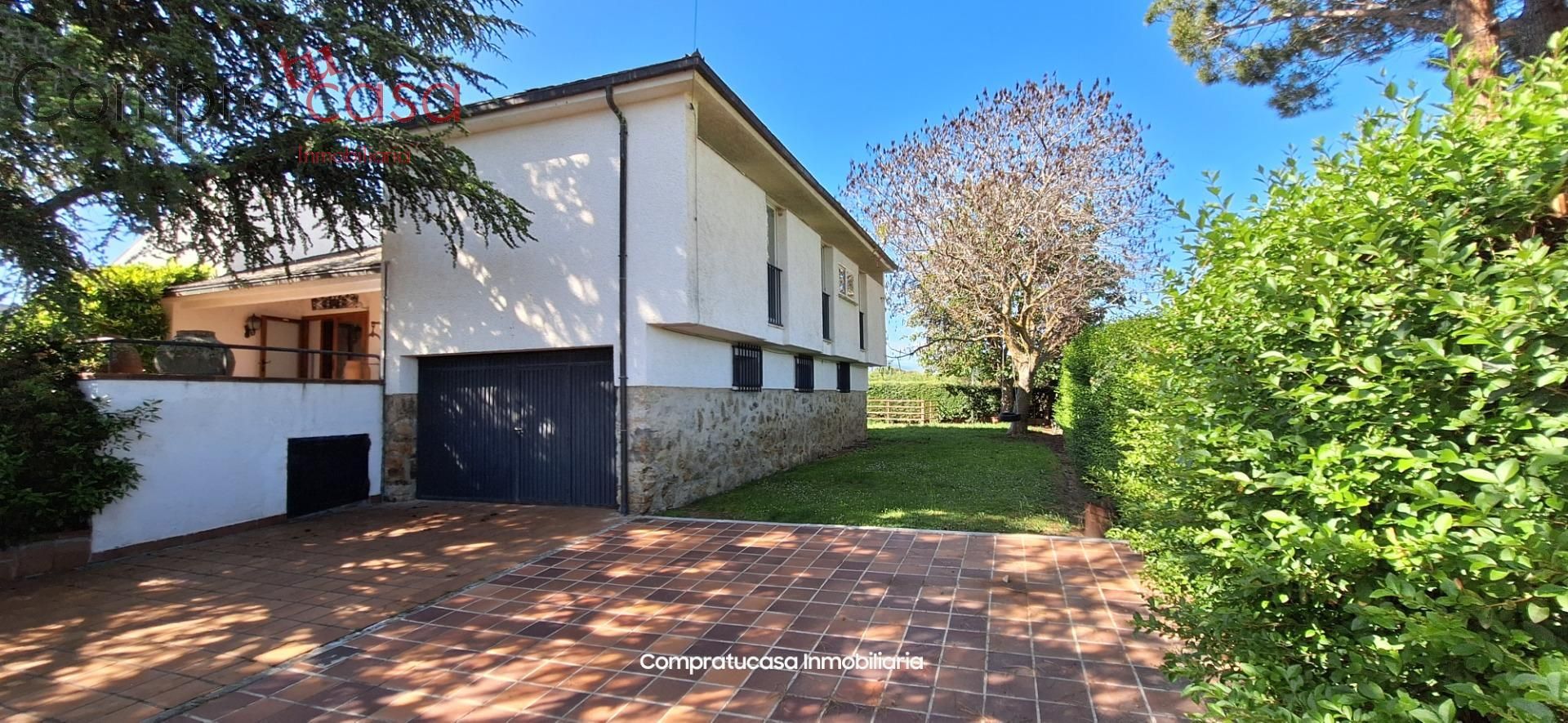 Exterior view of House or chalet for sale in Palazuelos de Eresma  with Heating, Private garden and Parquet flooring
