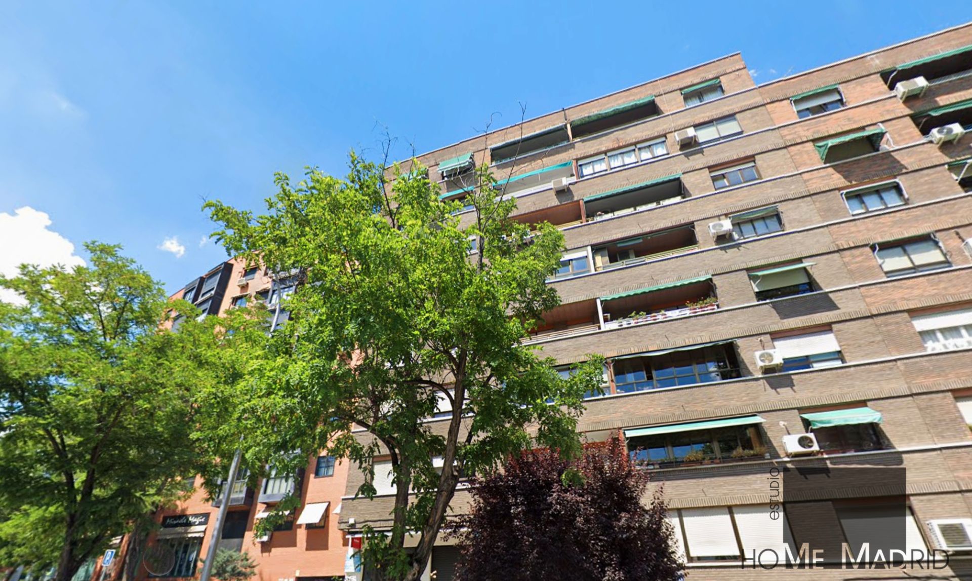 Vista exterior de Pis en venda en  Madrid Capital amb Calefacció i Terrassa
