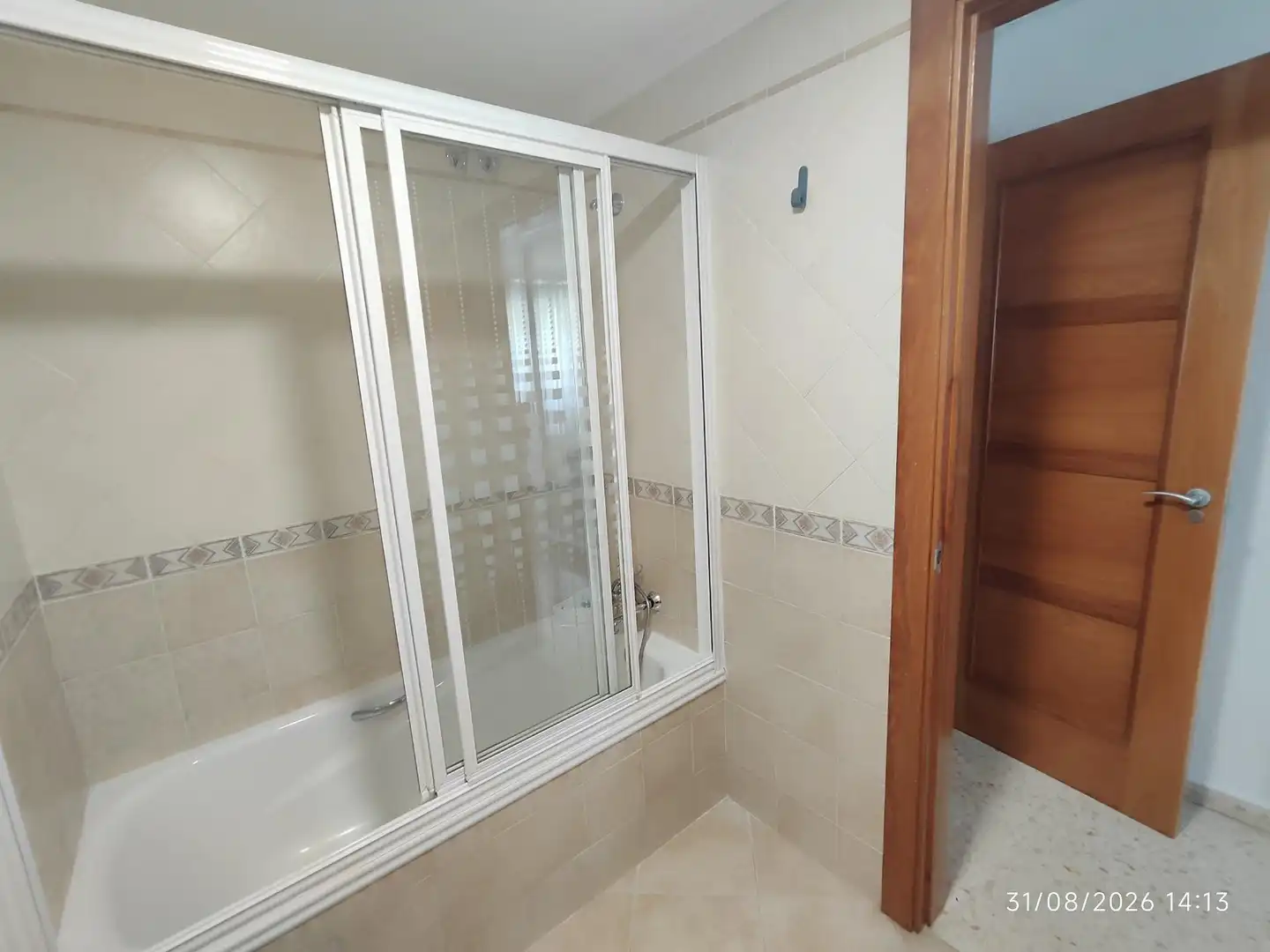 Baño de Piso de alquiler en Málaga con Aire acondicionado, Terraza y Amueblado