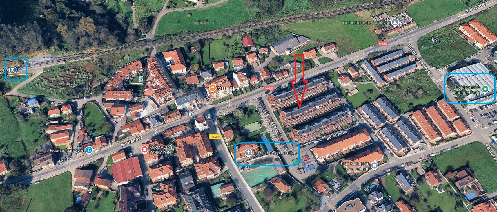 Exterior view of Flat for sale in Piélagos  with Heating, Furnished and Balcony