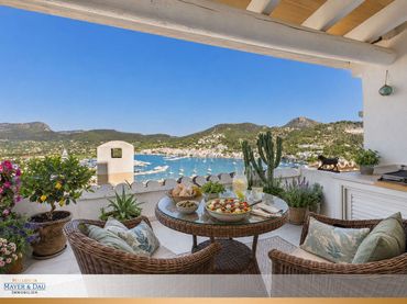 Appartement compact avec balcon à vendre à Port d'Andratx