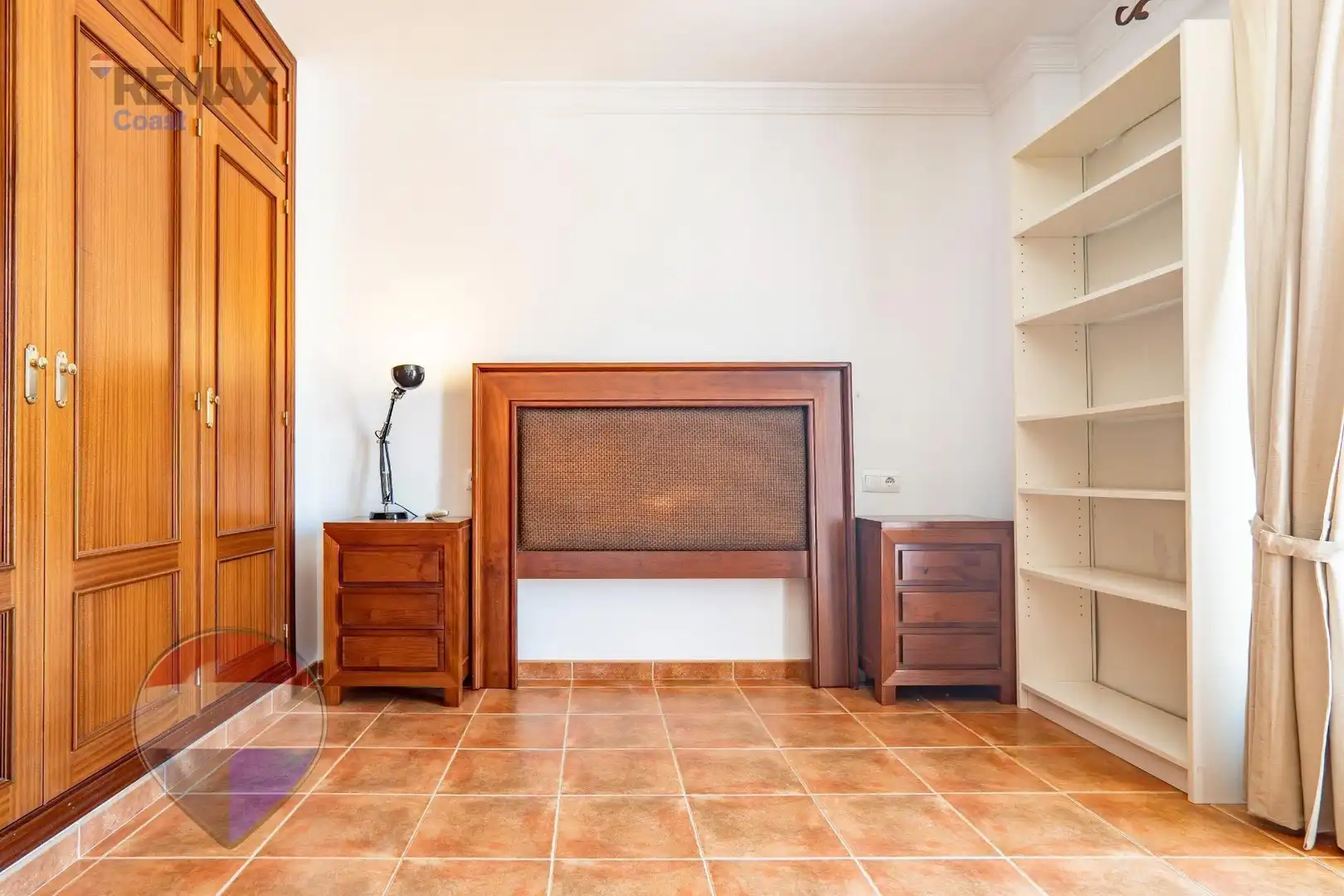 Schlafzimmer von Einfamilien-Reihenhaus zum Verkauf in Rincón de la Victoria mit Klimaanlage, Terrasse und Abstellraum