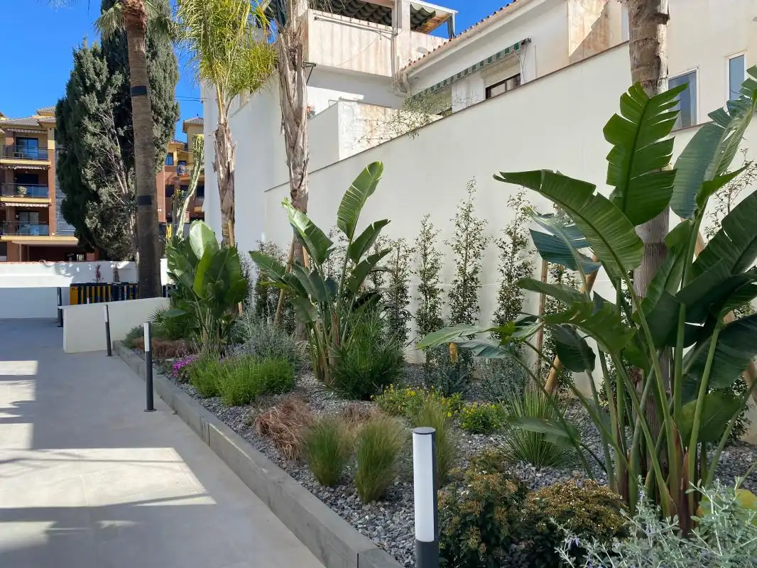 Vista exterior de Piso de alquiler en Málaga con Aire acondicionado, Calefacción y Terraza