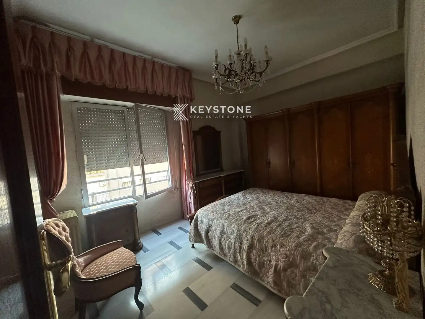 Bedroom of Flat for sale in Alicante / Alacant  with Heating, Terrace and Furnished