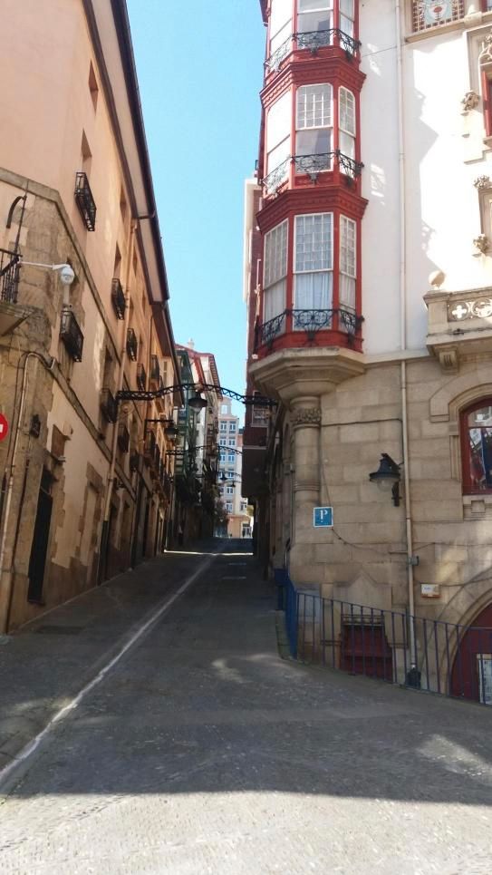 Exterior view of Flat for sale in Portugalete  with Heating, Furnished and Oven