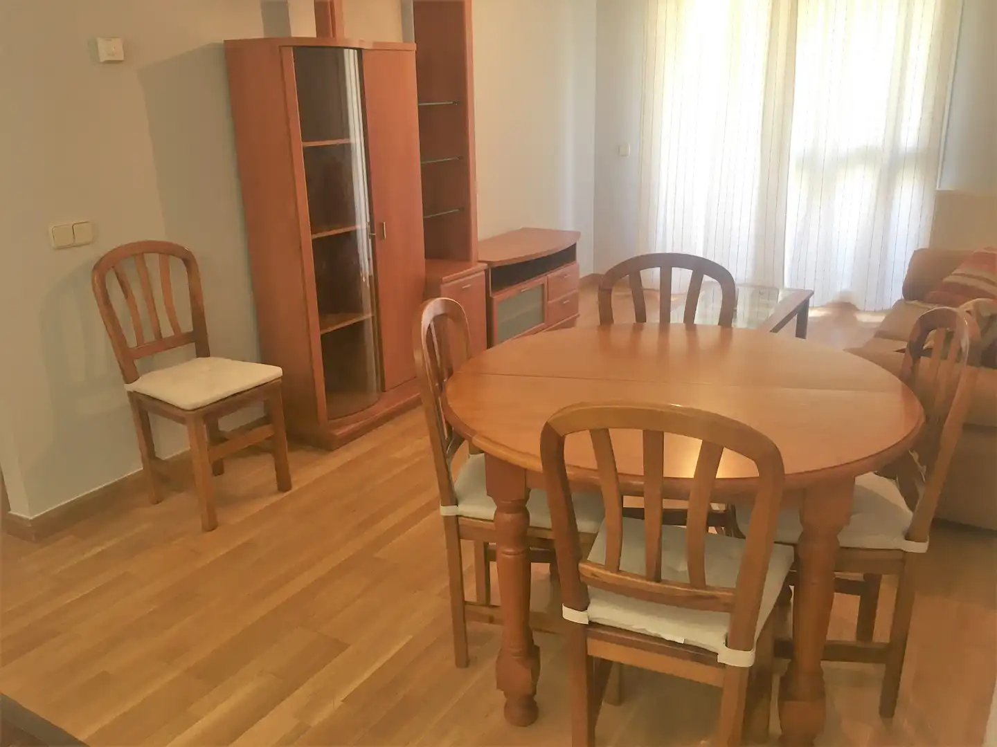 Comedor de Apartamento de alquiler en Pozuelo de Alarcón con Calefacción, Parquet y Terraza