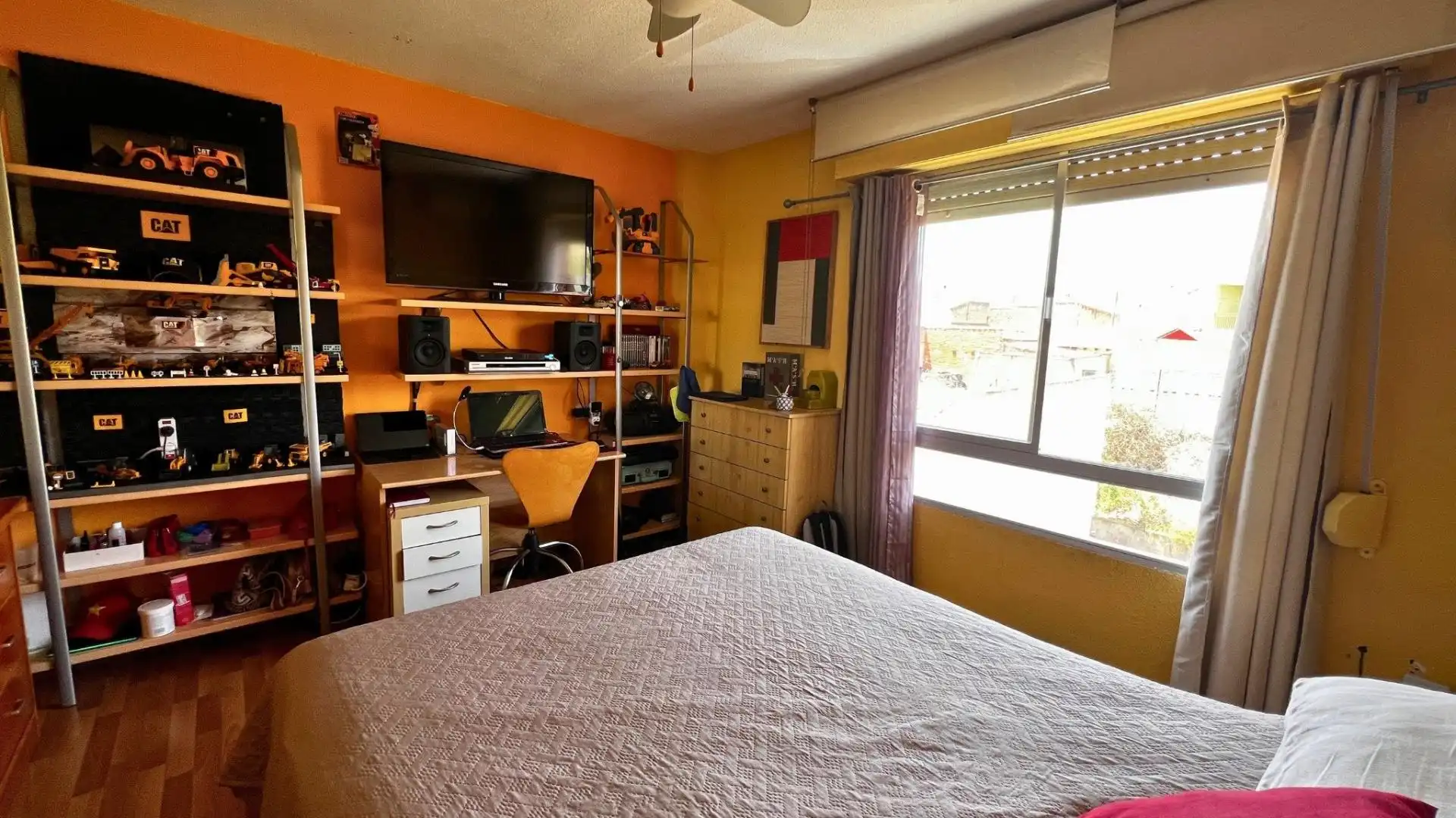 Schlafzimmer von Wohnung zum Verkauf in Monóvar  / Monòver mit Heizung und Balkon