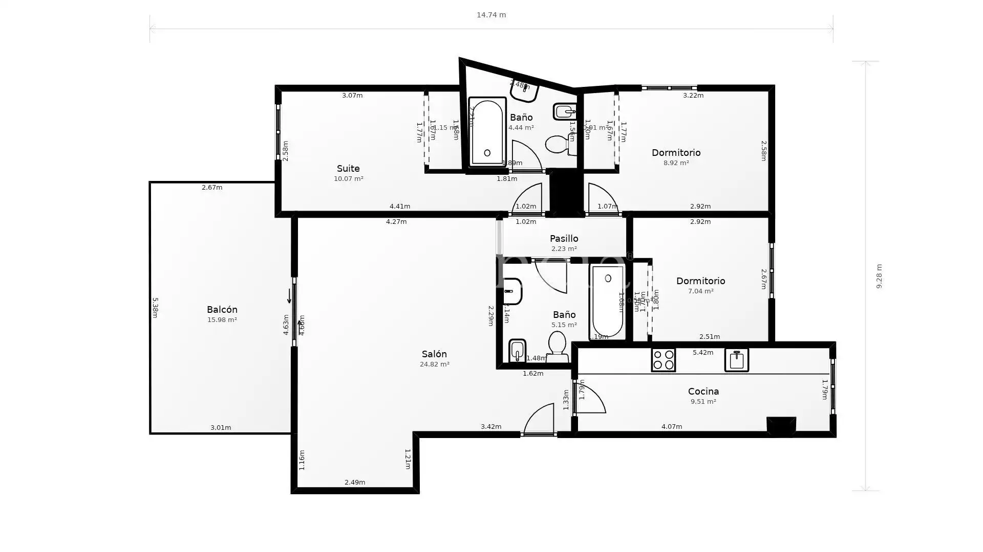 Apartamento en venta en Gandia con Jardín privado, Terraza y Trastero