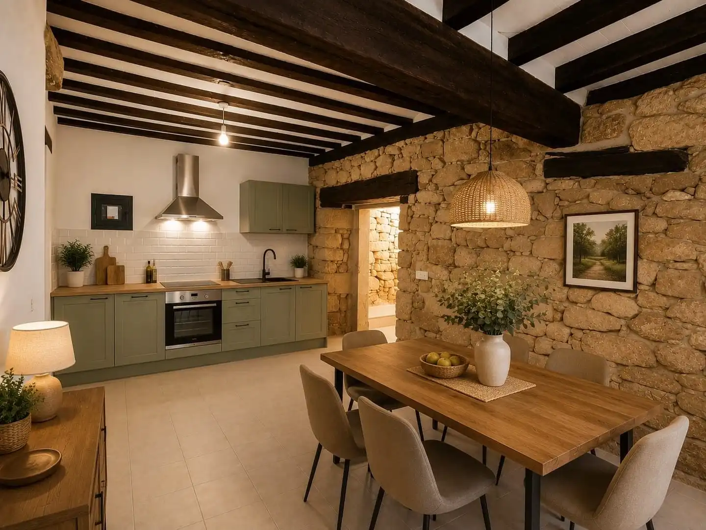 Cocina de Casa o chalet en venta en Encío