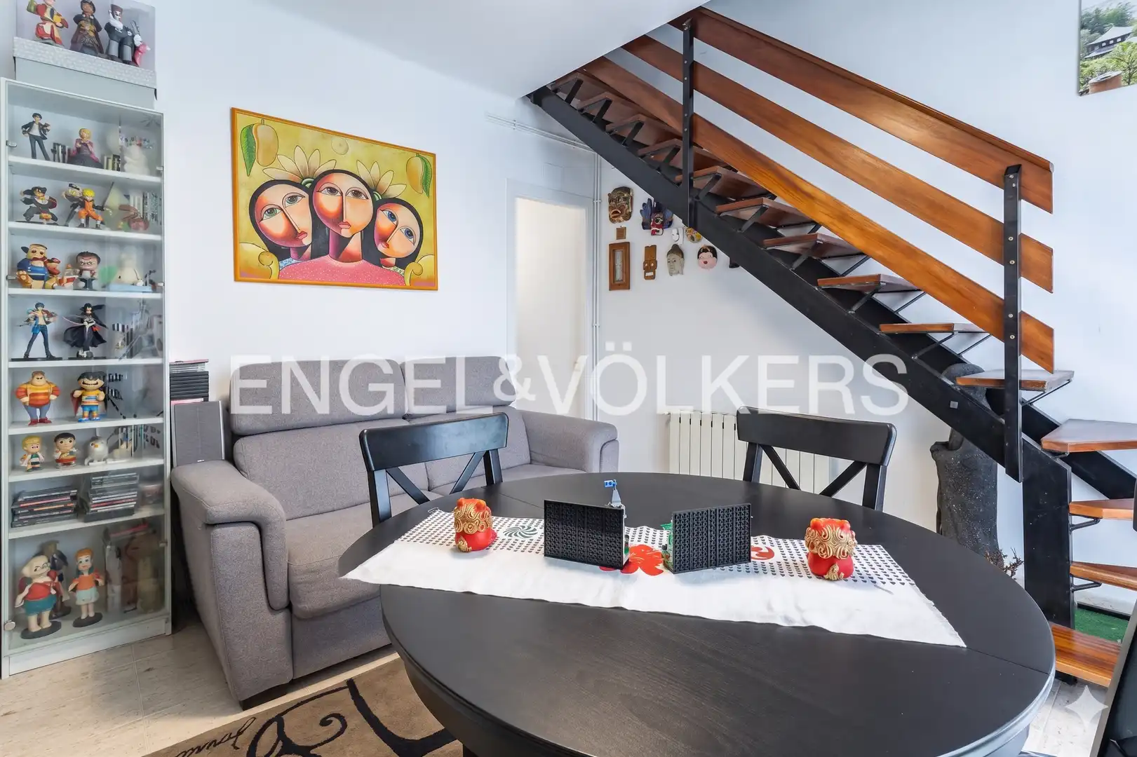Sala d'estar de Àtic en venda en Barcelona amb Aire condicionat, Calefacció i Terrassa