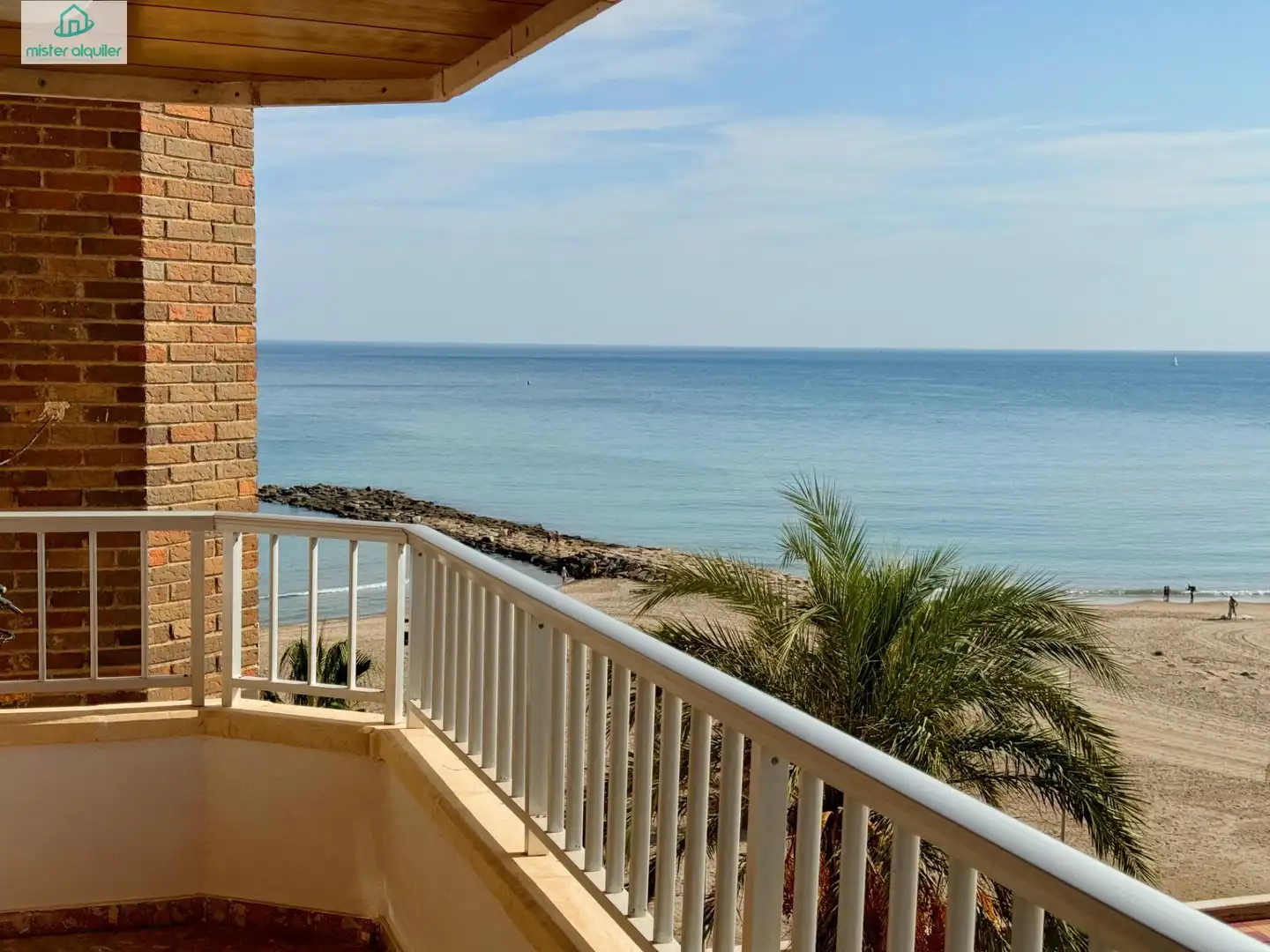 Balcony of Apartments for rent in El Campello  with Air Conditioner, Terrace and Furnished