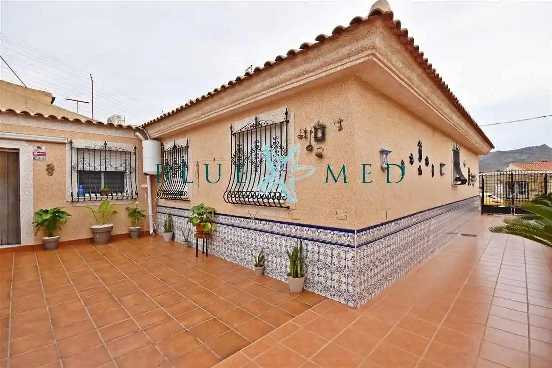 Vista exterior de Casa o chalet en venta en Mazarrón con Aire acondicionado, Calefacción y Terraza