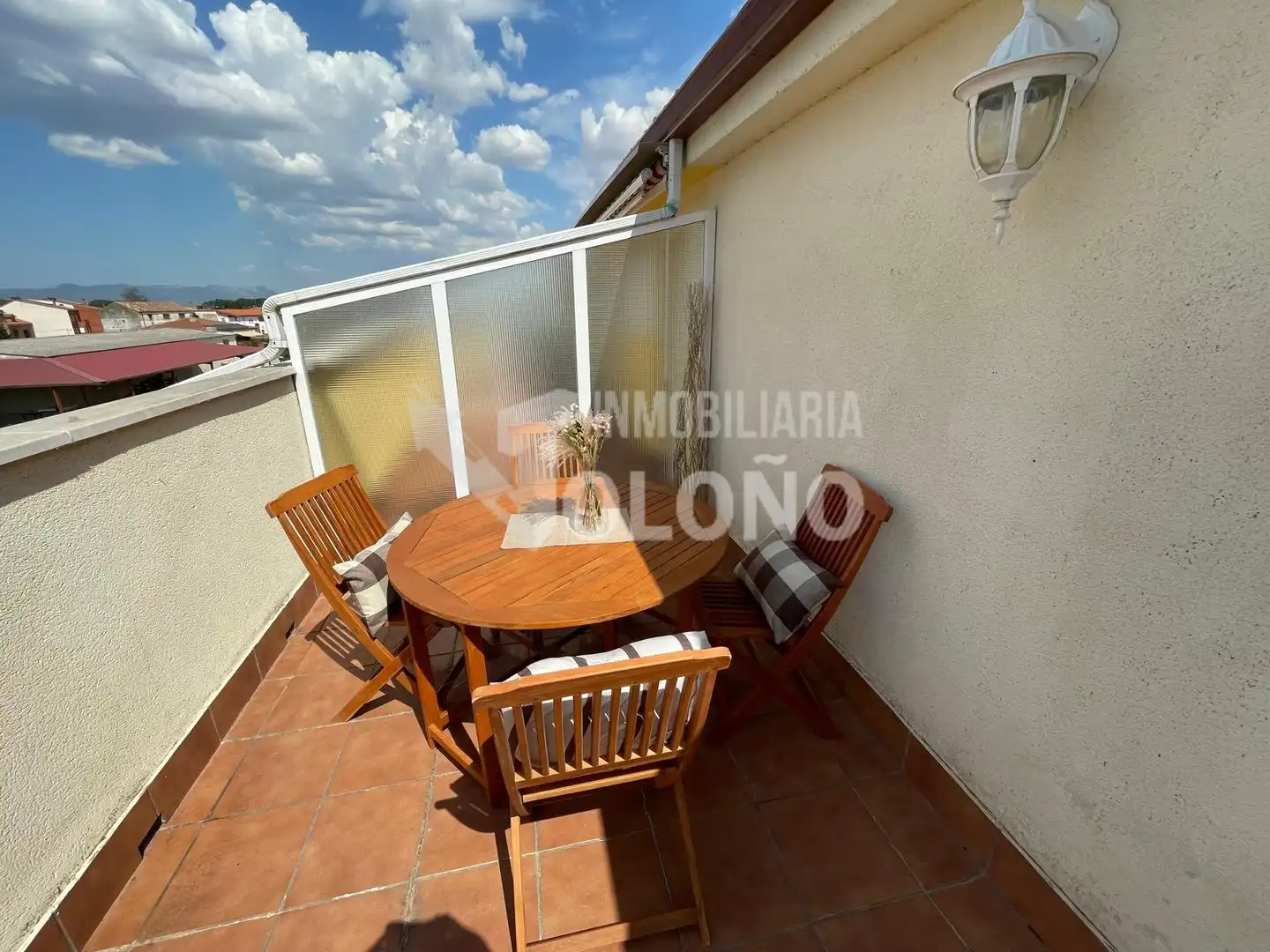 Terraza de Apartamento en venta en Castañares de Rioja con Calefacción, Terraza y Trastero