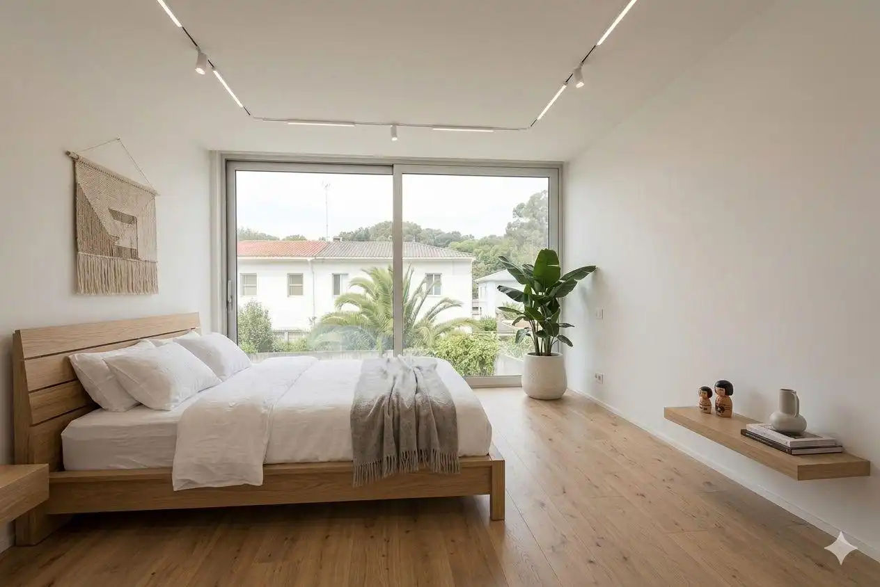 Dormitori de Casa o xalet en venda en A Coruña Capital  amb Calefacció, Jardí privat i Terrassa