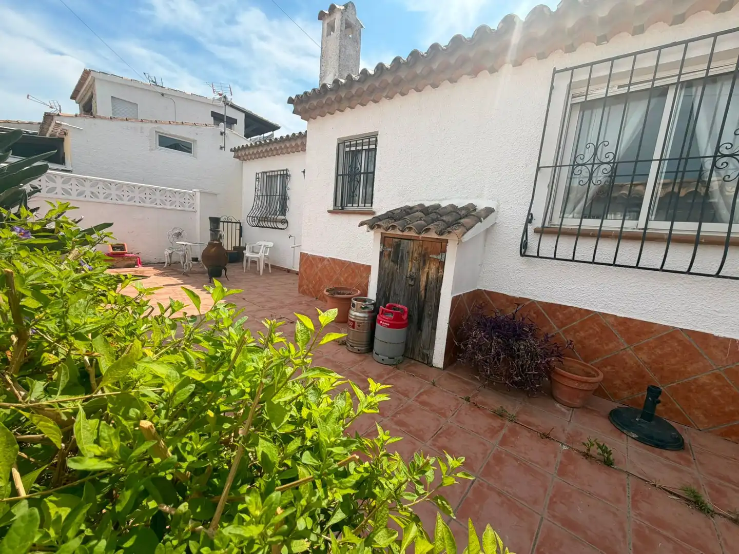 Exterior view of Houses for sale in Dénia  with Air Conditioner, Private garden and Terrace