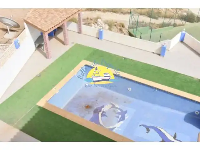 Piscina de Casa o chalet en venta en Mazarrón con Jardín privado, Terraza y Piscina