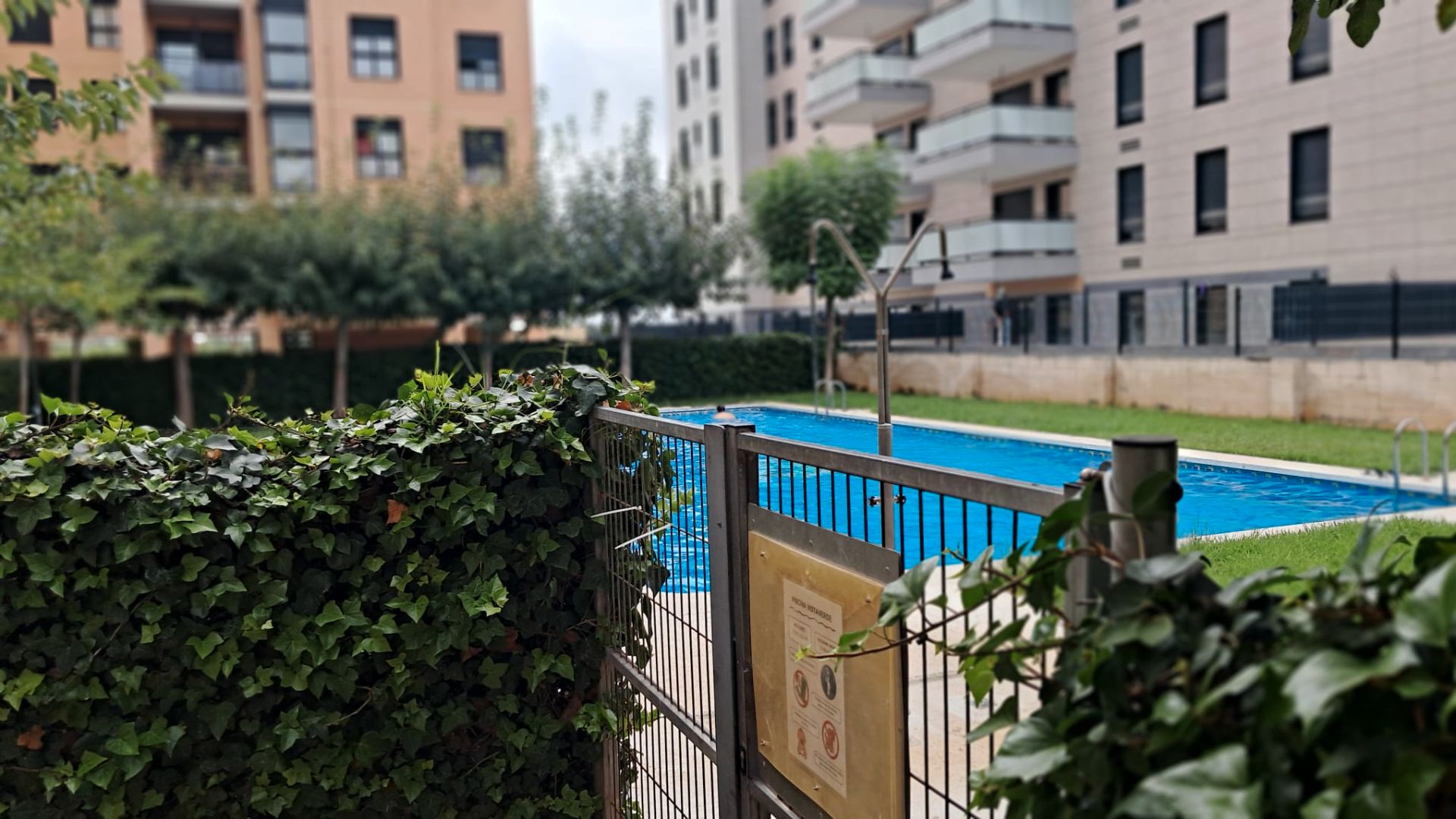 Swimming pool of Flat for sale in Castellón de la Plana / Castelló de la Plana  with Private garden, Furnished and Balcony
