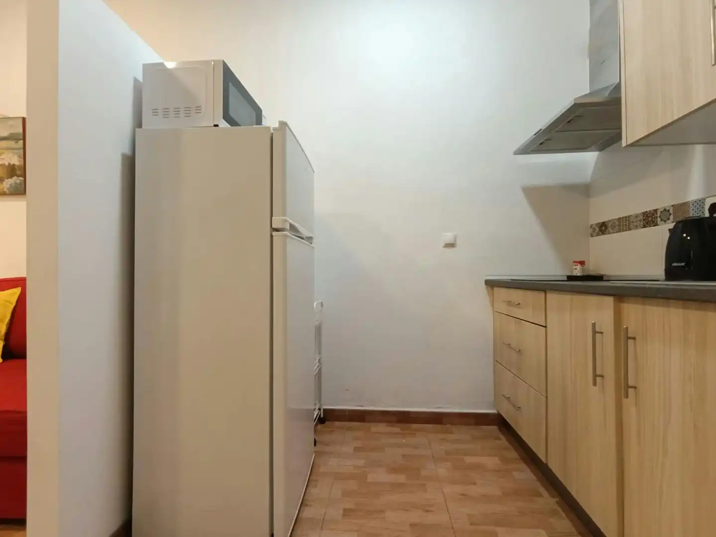 Küche von Wohnung zur Miete in Sevilla mit Klimaanlage, Möbliert und Waschmaschine