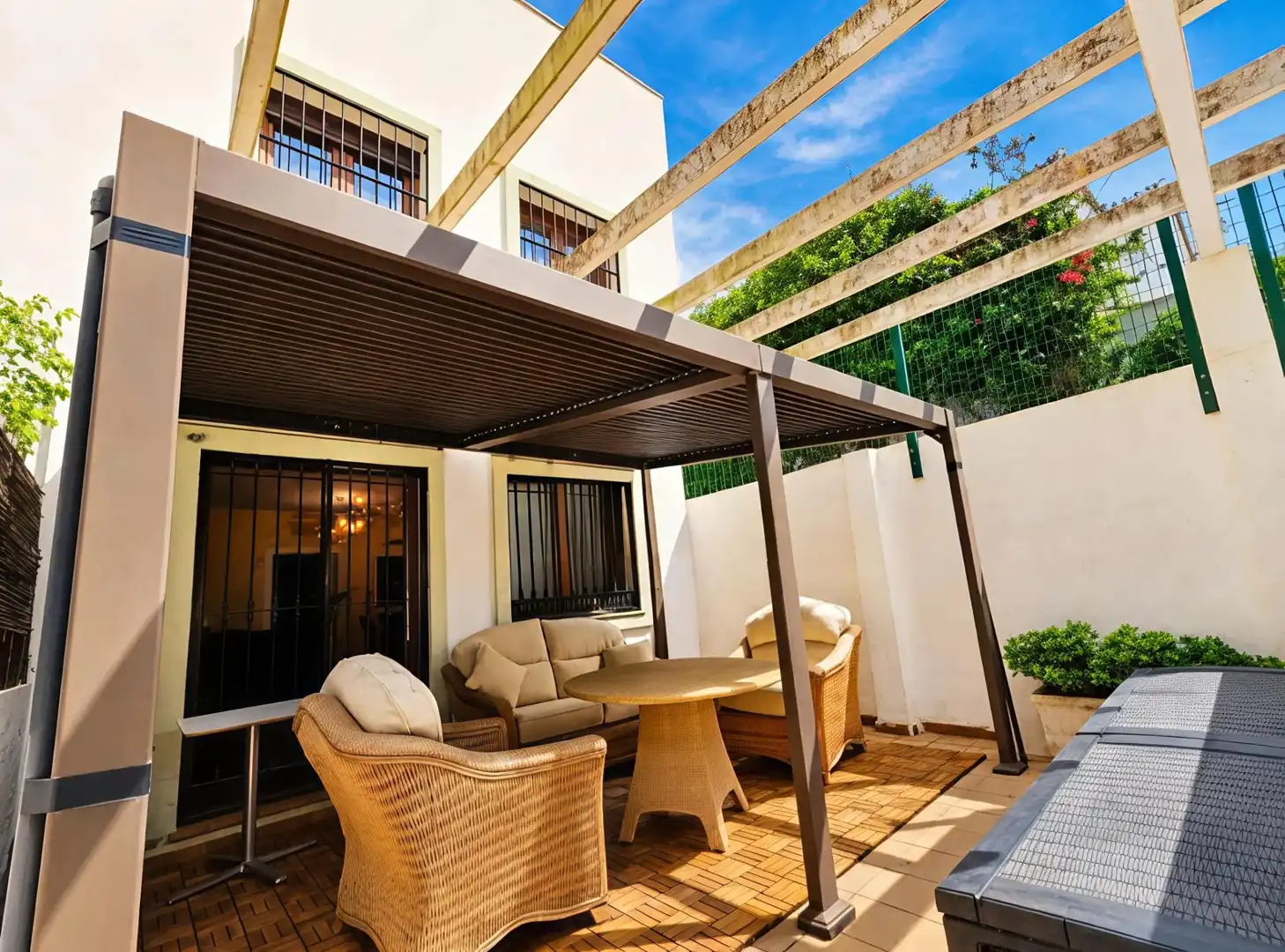Terraza de Casa adosada en venta en Manilva