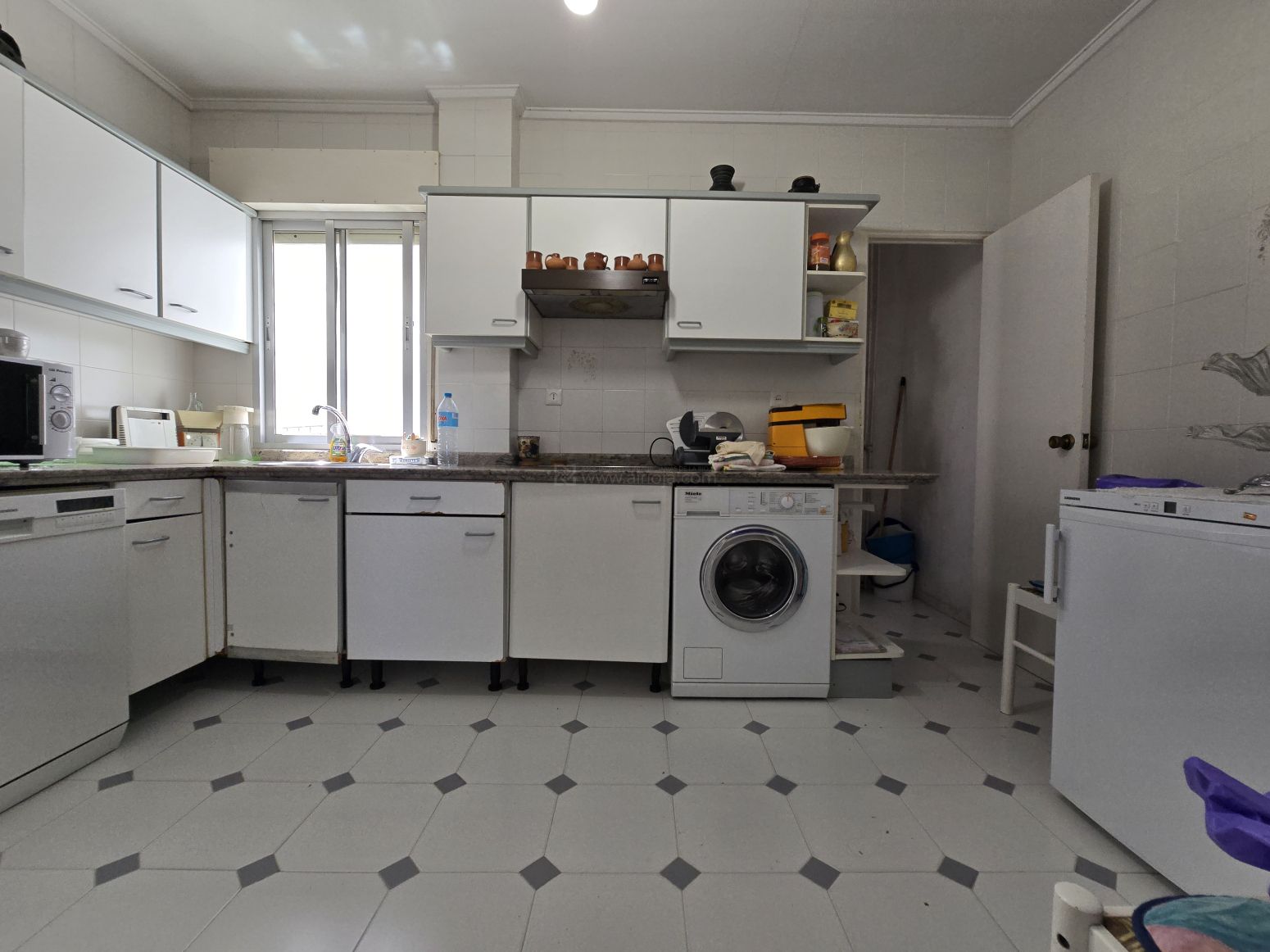 Kitchen of Flat for sale in  Logroño  with Heating, Parquet flooring and Terrace