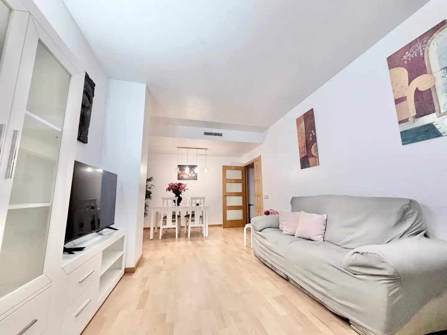 Living room of Ground floor for sale in Badalona  with Air Conditioner, Heating and Private garden