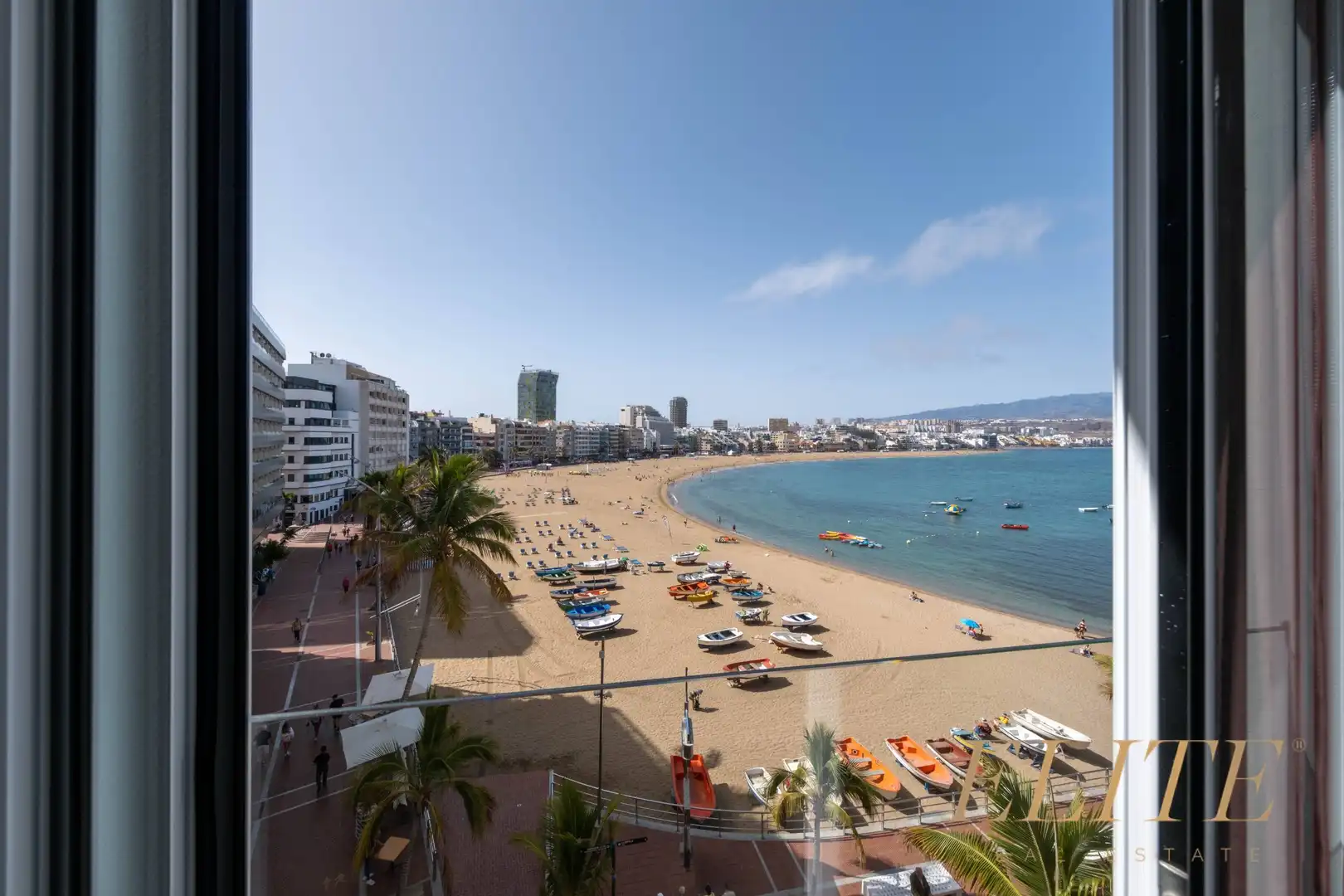 Vista exterior de Piso de alquiler en Las Palmas de Gran Canaria con Aire acondicionado, Calefacción y Parquet