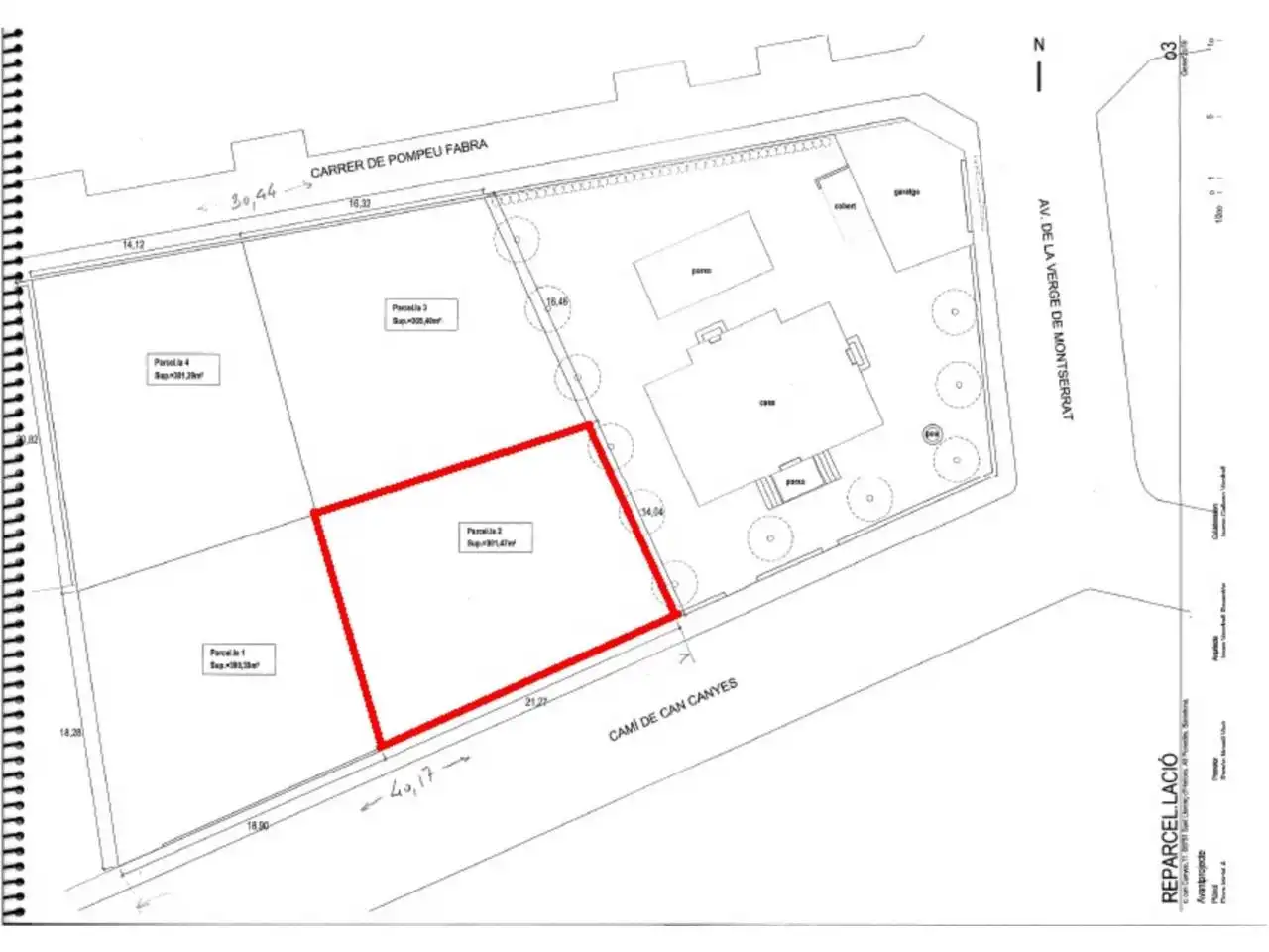 Residential land for sale in Calle Camí de Can Canyes