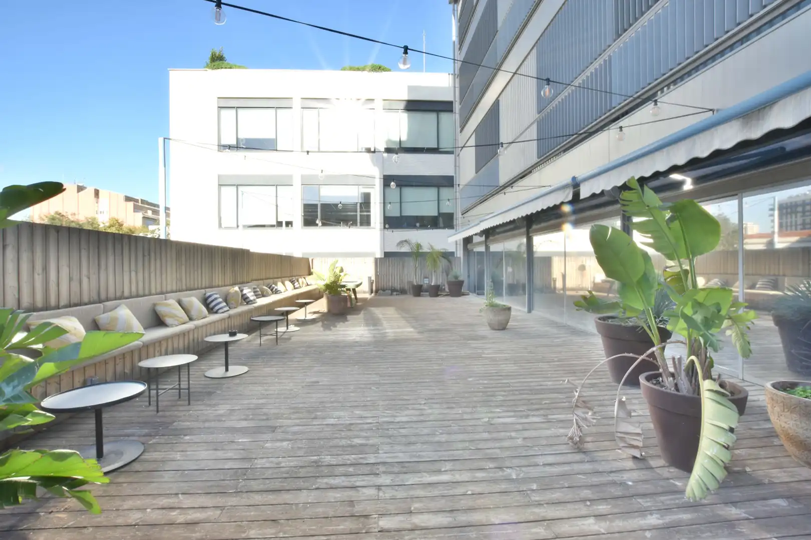Terraza de Oficina de alquiler en Barcelona con Aire acondicionado y Terraza