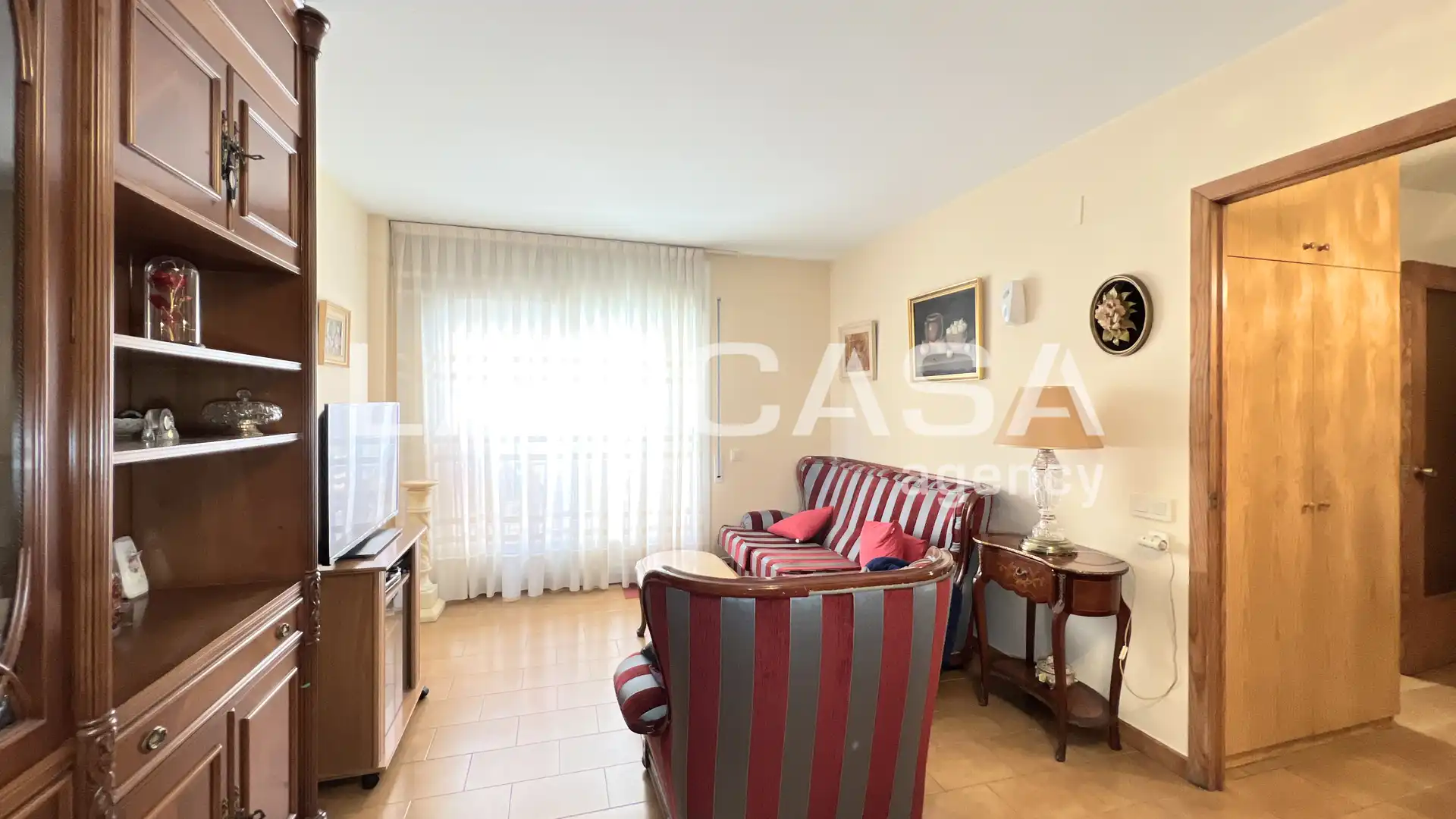 Living room of Flat for sale in  Barcelona Capital  with Heating and Terrace