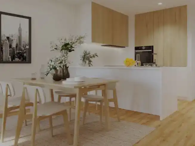 Cocina de Ático en venta en Vigo 