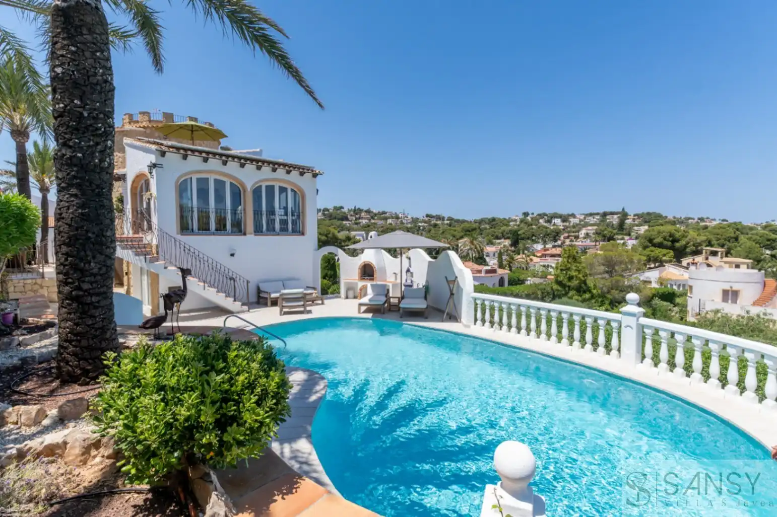 Swimming pool of Houses for sale in Jávea / Xàbia  with Heating, Terrace and Storage room