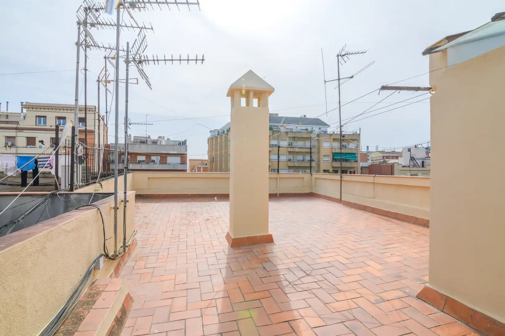 Terrace of Flat for sale in Barcelona  with Parquet flooring, Terrace and Balcony