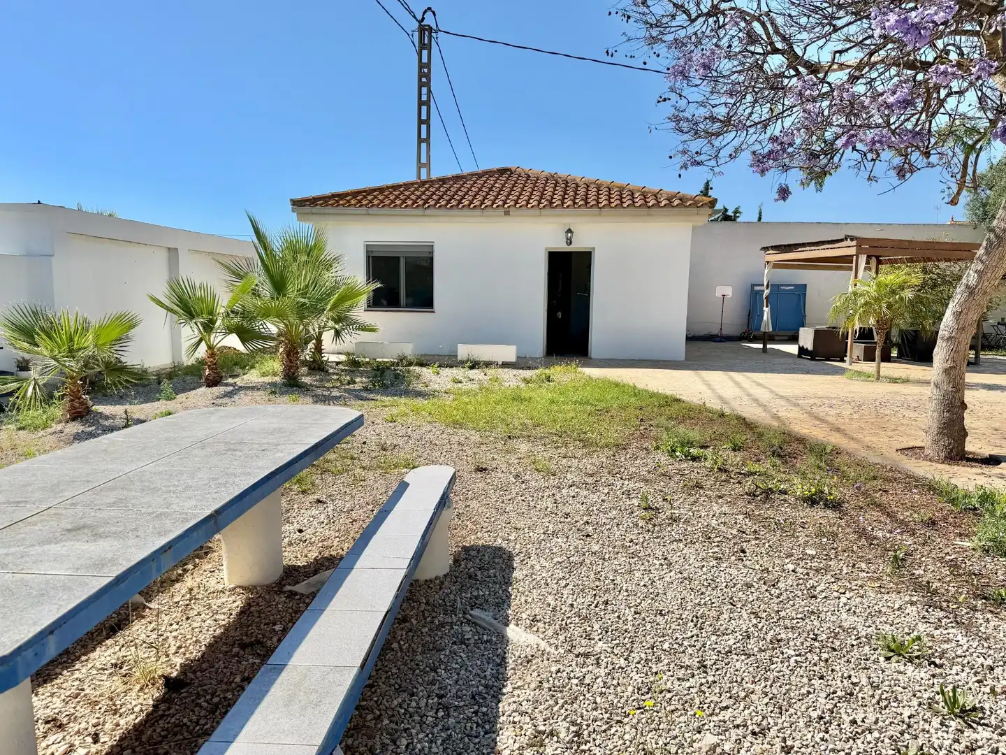 Vista exterior de Casa o chalet en venta en Elche / Elx con Aire acondicionado, Jardín privado y Terraza