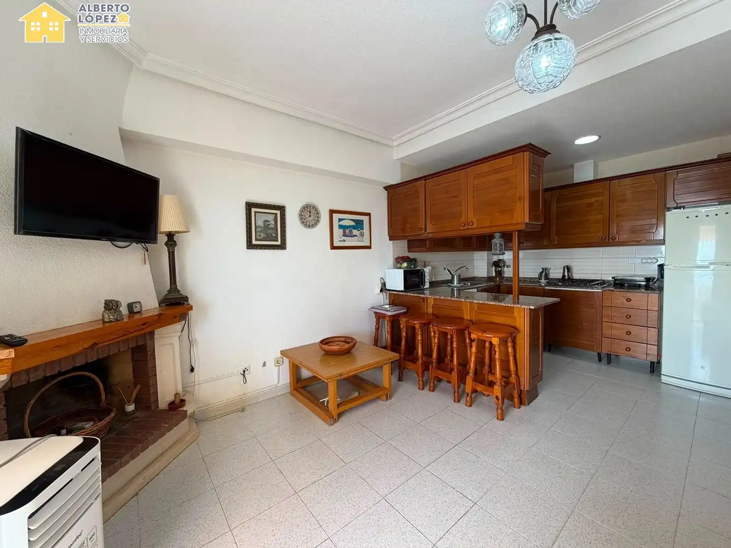 Cocina de Dúplex de alquiler en Elche / Elx con Terraza, Amueblado y Balcón
