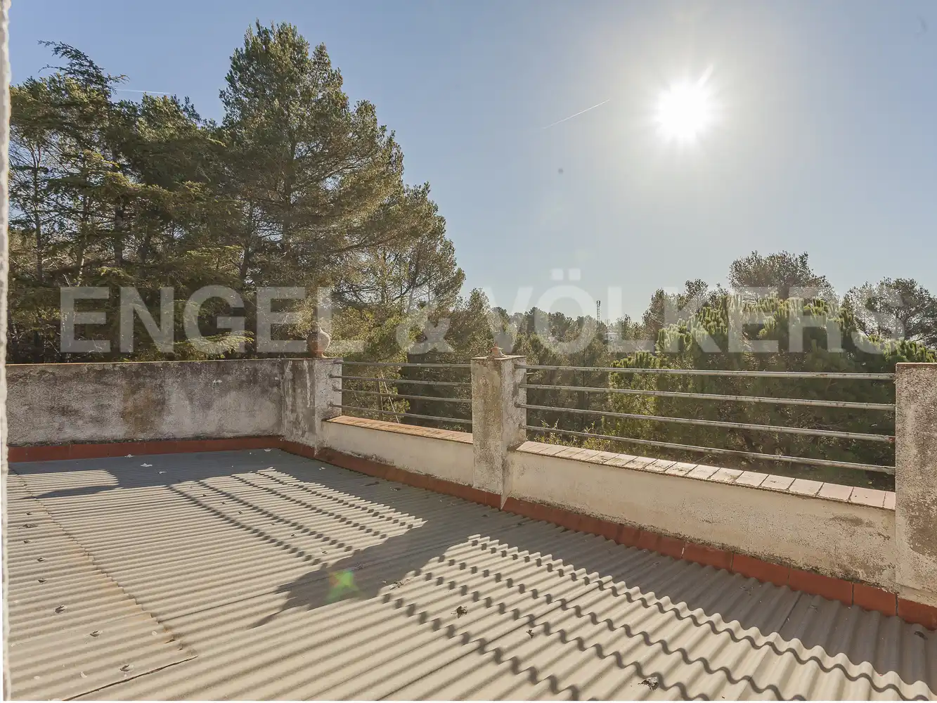Terrassa de Finca rústica en venda en Rubí amb Calefacció, Jardí privat i Terrassa