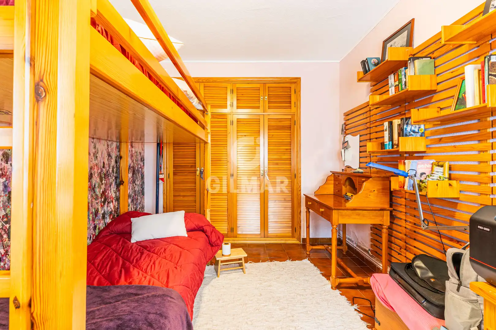 Bedroom of Detached homes for sale in Madrid  with Heating, Private garden and Swimming Pool