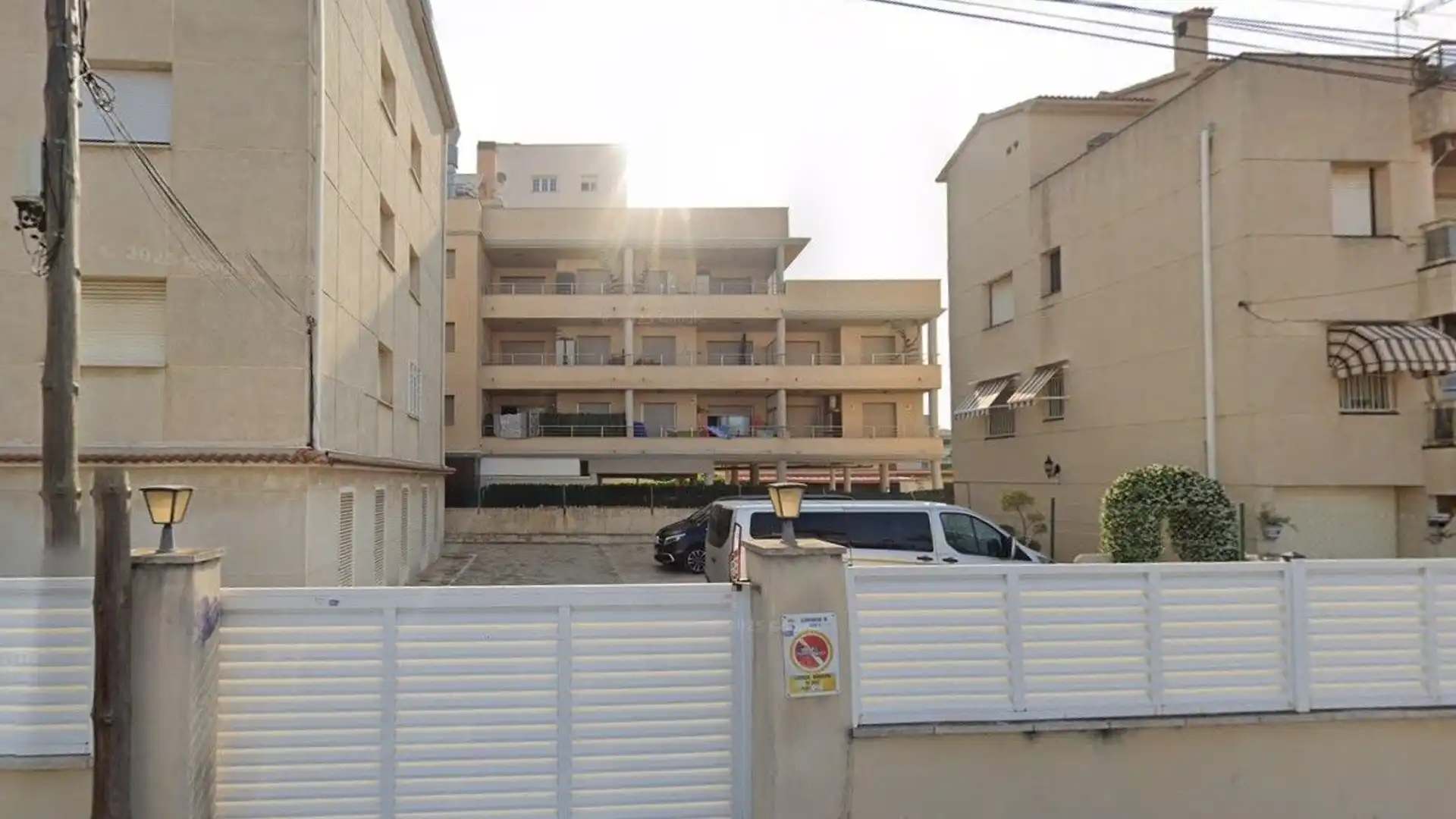 Vista exterior de Piso en venta en Cunit con Terraza