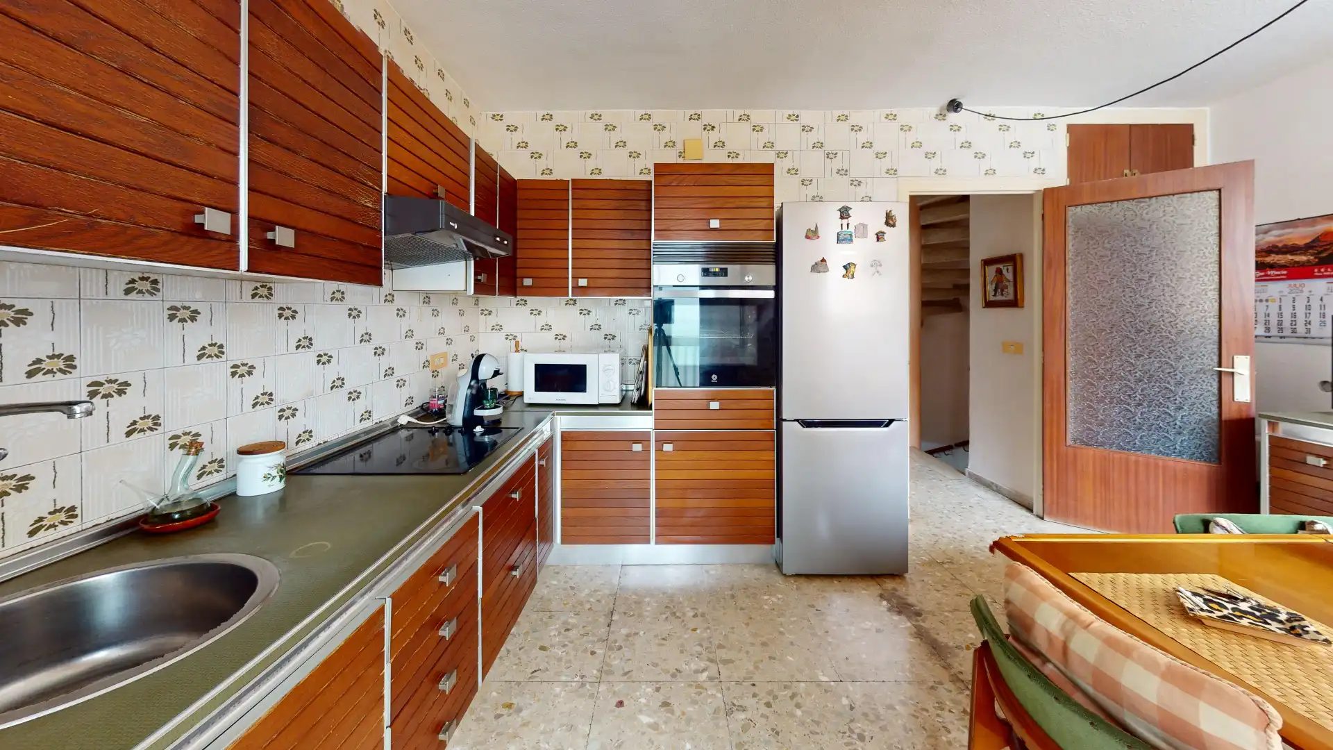Cocina de Casa o chalet en venta en Alicante / Alacant con Aire acondicionado, Jardín privado y Terraza