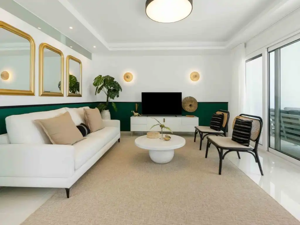Sala de estar de Ático en venta en Rojales con Aire acondicionado, Jardín privado y Amueblado