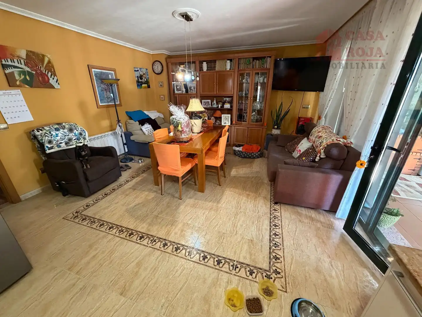 Living room of Detached homes for sale in Moaña  with Heating, Parquet flooring and Terrace