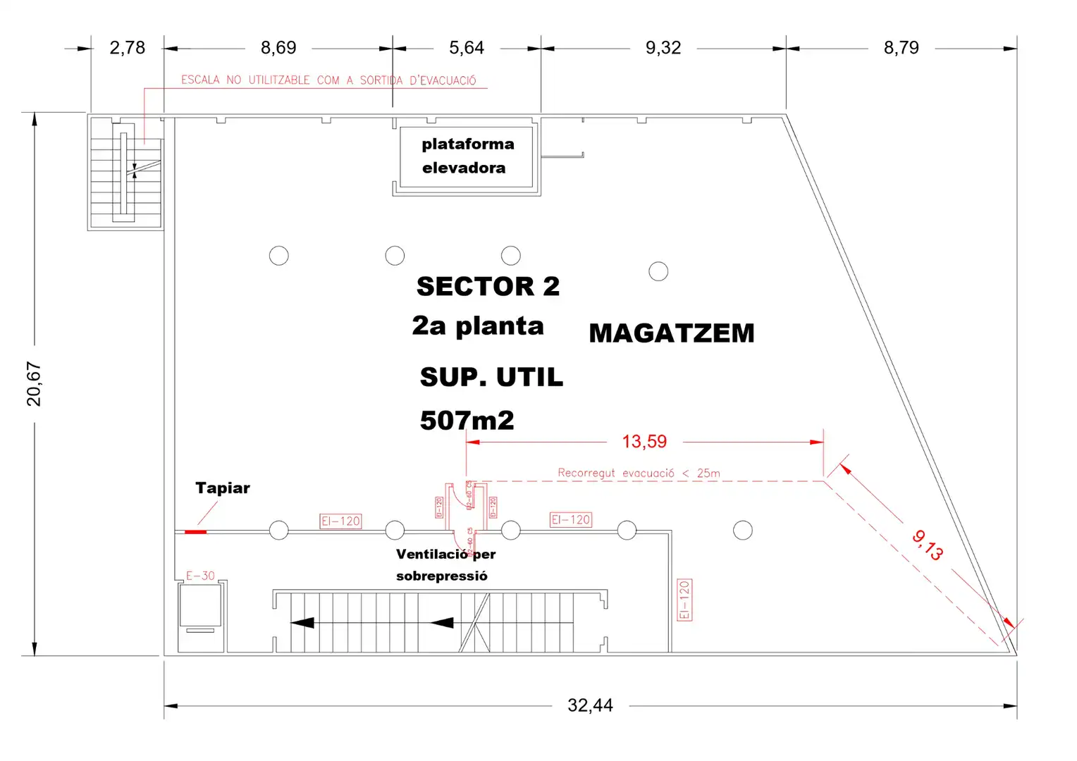 Nave industrial en alquiler en Carrer de Tucuman 8, imagen 23