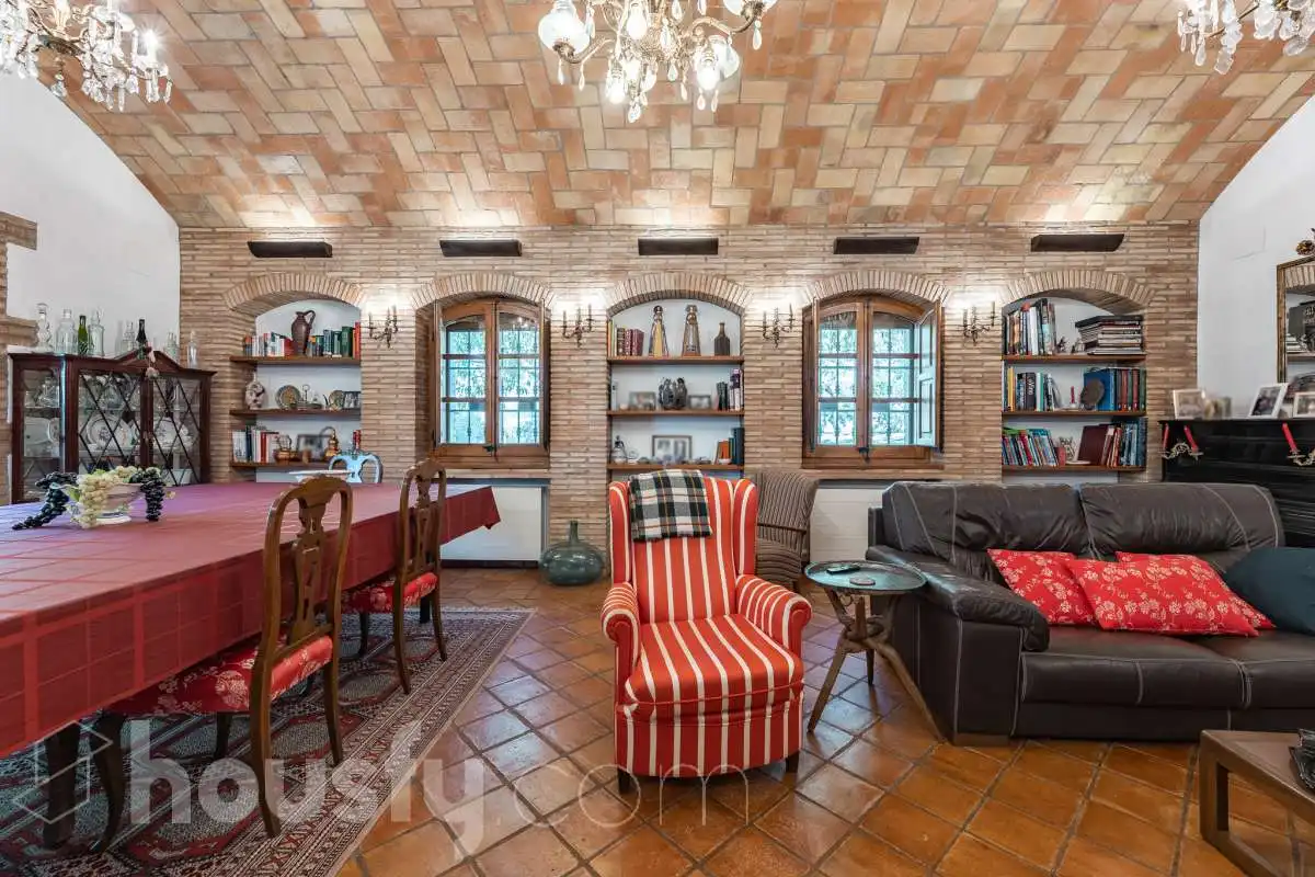 Sala de estar de Casa o chalet en venta en Castellví de la Marca con Jardín privado, Terraza y Trastero